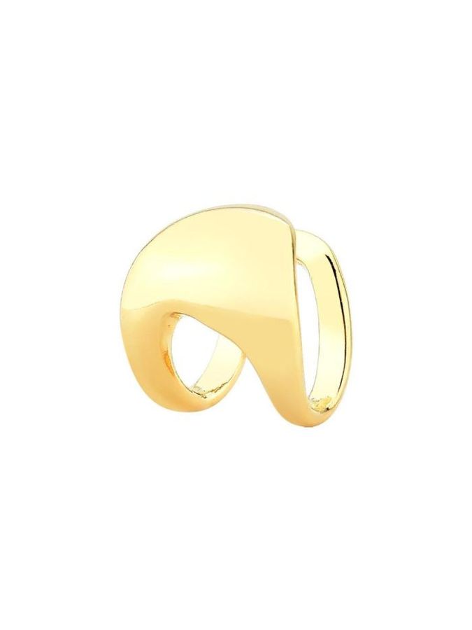 Piercing Fake Liso — banho de ouro 18k, Heali Semijoias