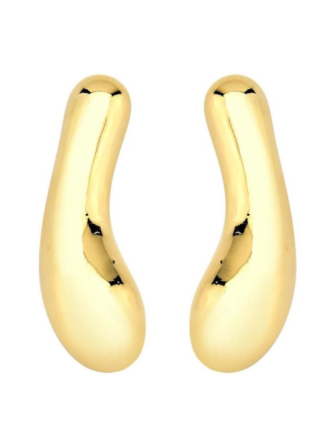 Brinco Gota Maximalista — banho de ouro 18k, Heali Semijoias
