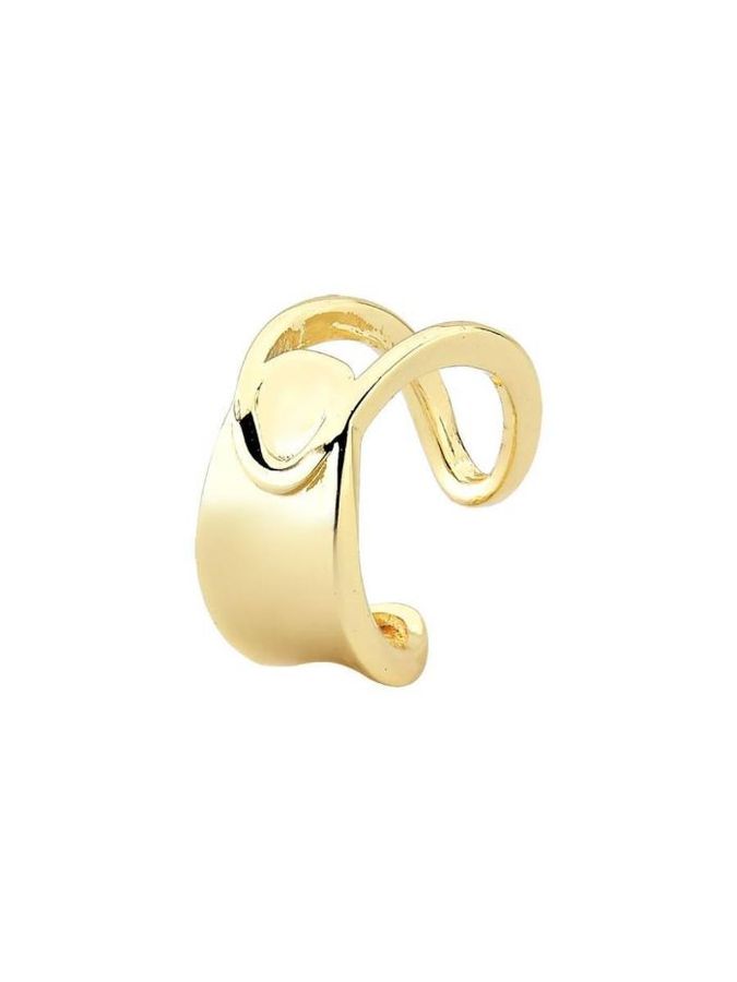 Piercing Fake Liso Banho Ouro — banho de ouro 18k, Heali Semijoias