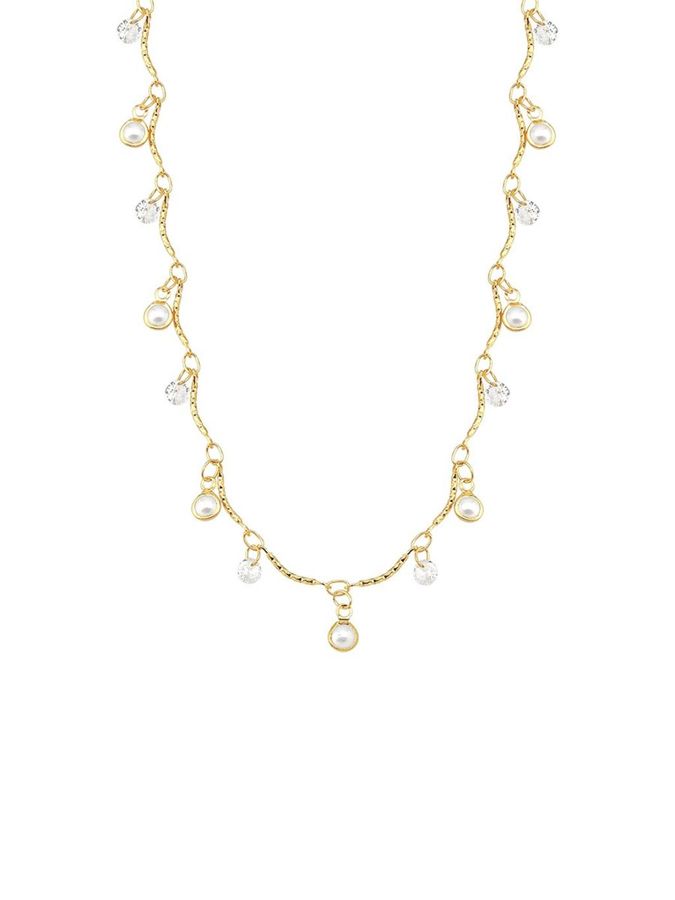 Choker DE Pérola Com Ponto DE Luz