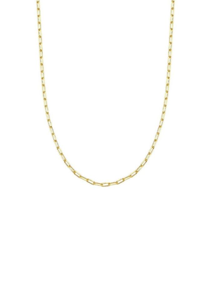 Colar Elo Cartier 45cm — banho de paládio, Heali Semijoias