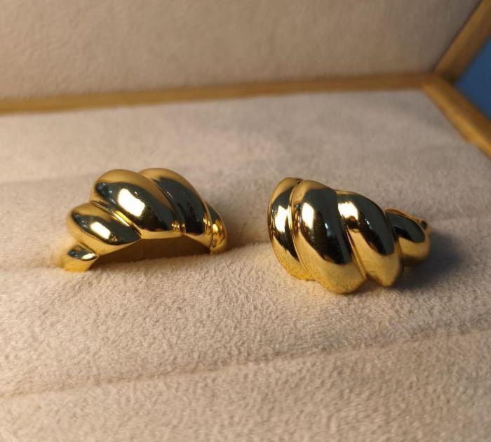 Anel Croissant — banho de ouro 18k, Heali Semijoias