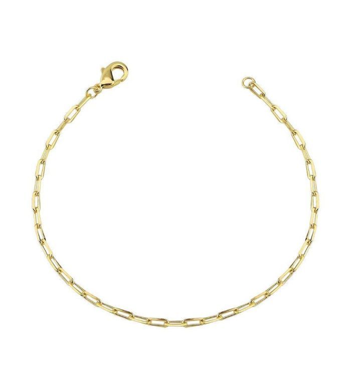 Pulseira Elo Cartier — banho de paládio, Heali Semijoias
